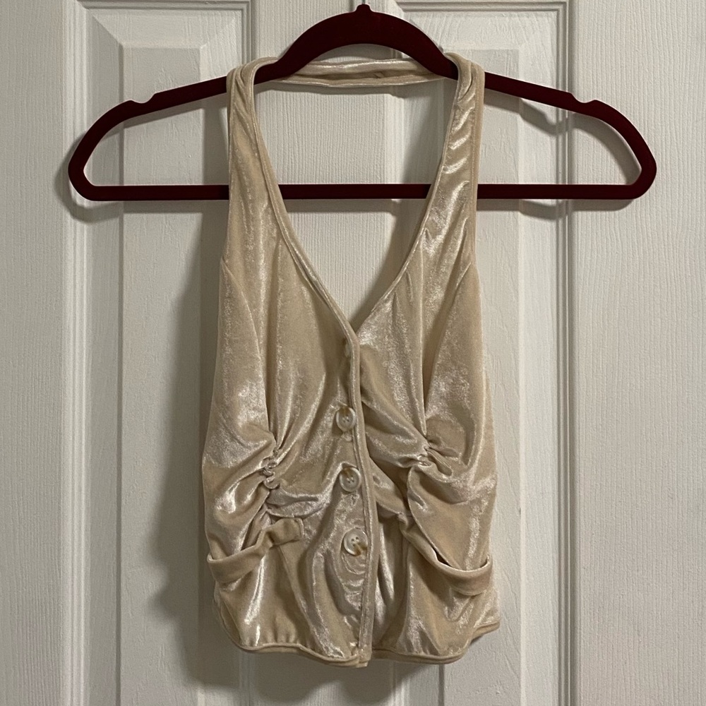 🖤3/$30 Cider velvet waistcoat vest NWOT